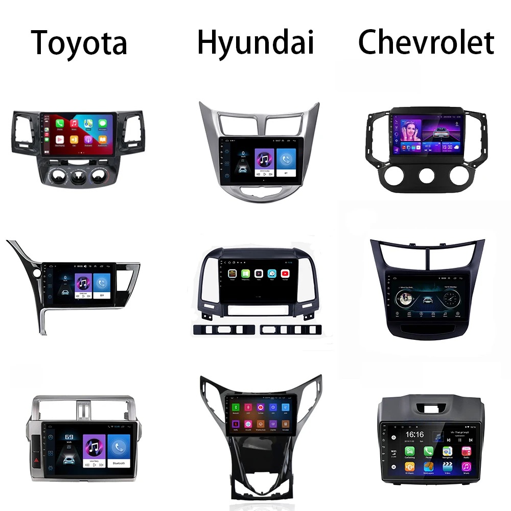 Autoradio 2 DIN GPS Bluetooth — vue principale