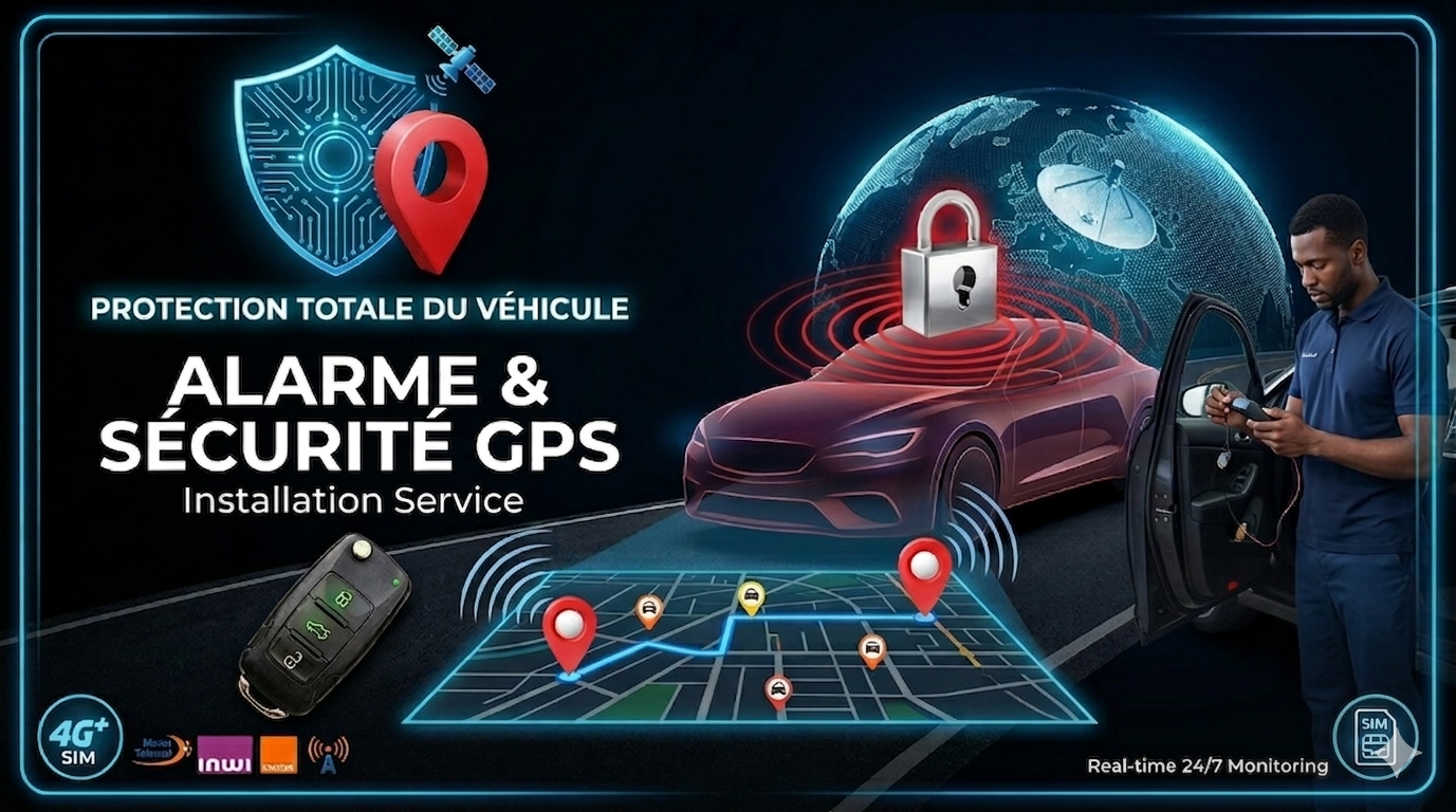 Installation GPS & Alarme